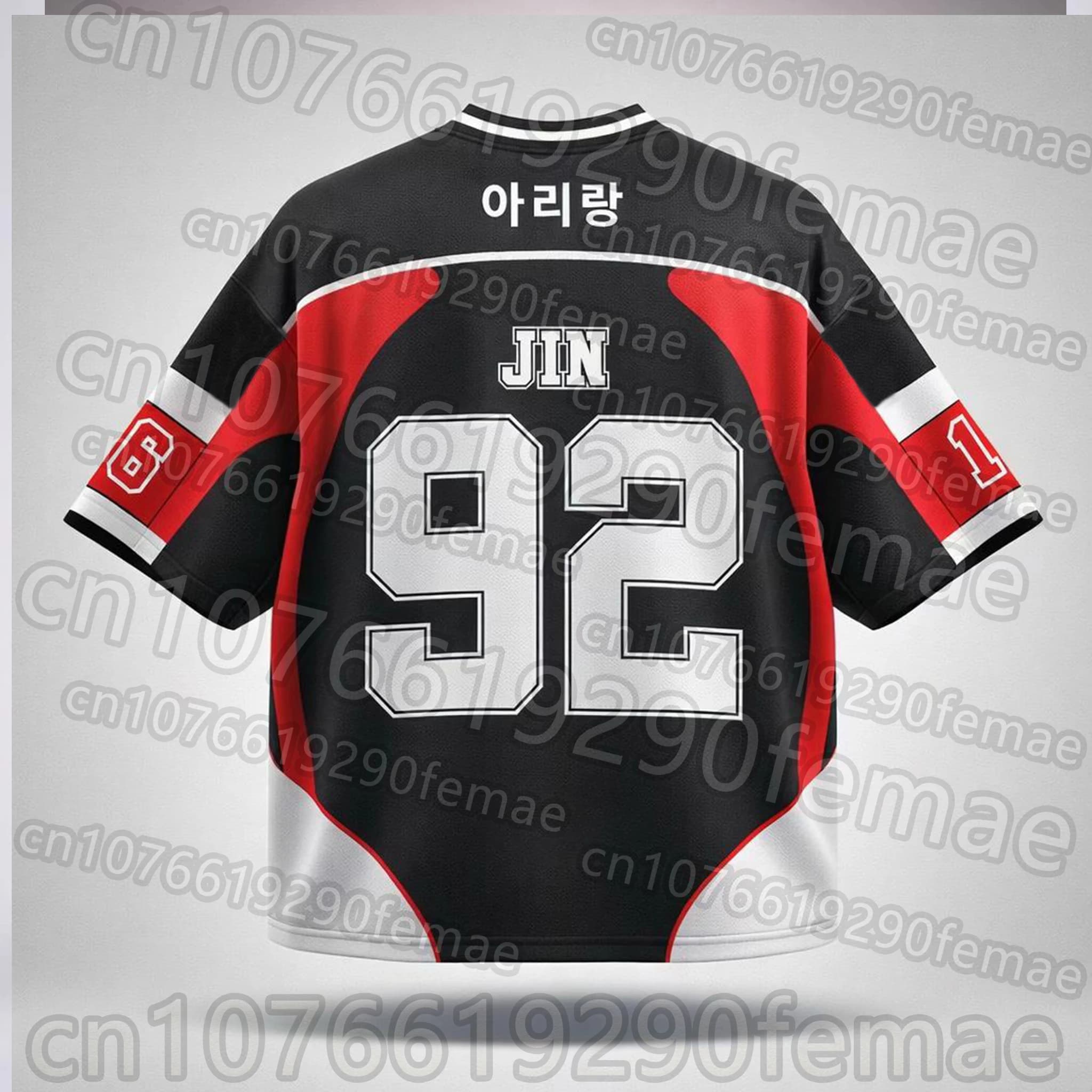 Marchandises KPOP tendance Été 2026 J-HOPE Boy Band # T-shirt 94 style idole coréenne, maillot de sp