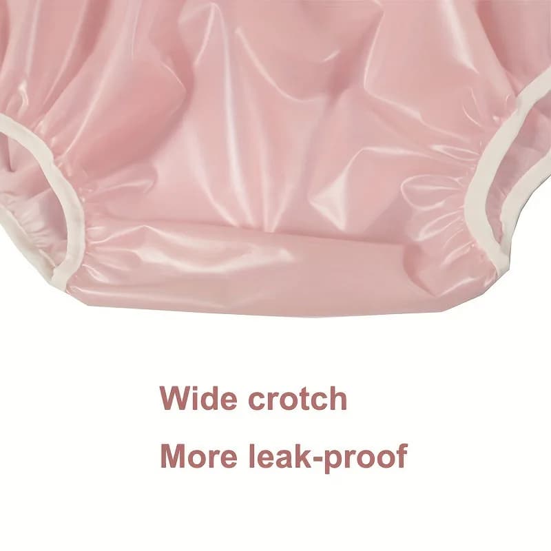 Culotte réutilisable en plastique pour bébé et adulte, couvre-couche, culotte