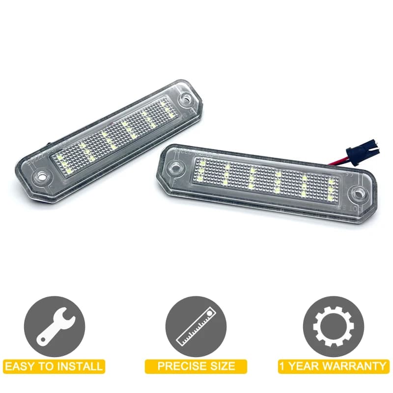Ensemble d'éclairage de plaque d'immatriculation LED 12V pour Honda Civic EJ/EG/EK Series 91-00 CR-X