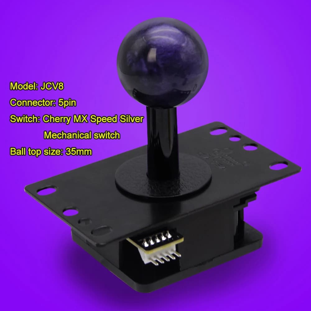 Qanba – arbres de Joystick d'arcade mécanique par gravité, levier silencieux JOV8S JCV8, accessoires