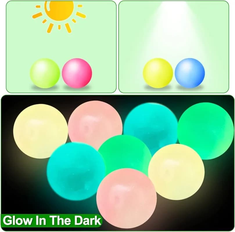 ReplikGlow in the Dark That Stick, Glow-in-the-dlavabo Ball, Ventilation IkPinch, Décoration IkParty
