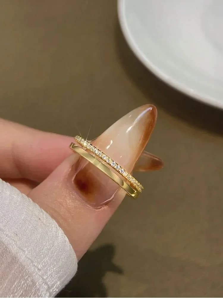 Bague en argent Sterling 925 pour femmes, bague classique scintillante en Zircon, fiançailles, maria