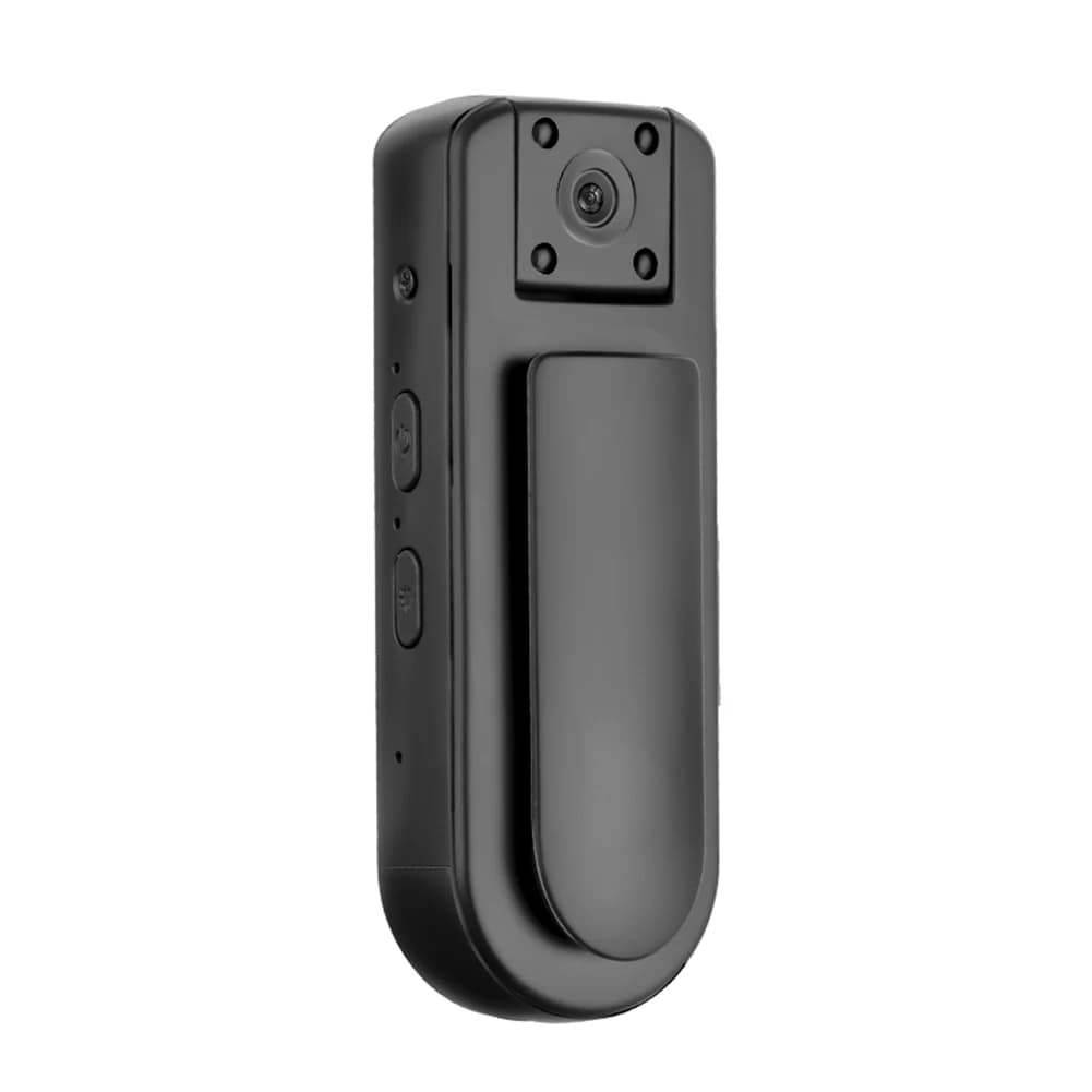Caméscope personnel portable HD 1080P de petite taille 180 ° Caméra corporelle WiFi à objectif rot