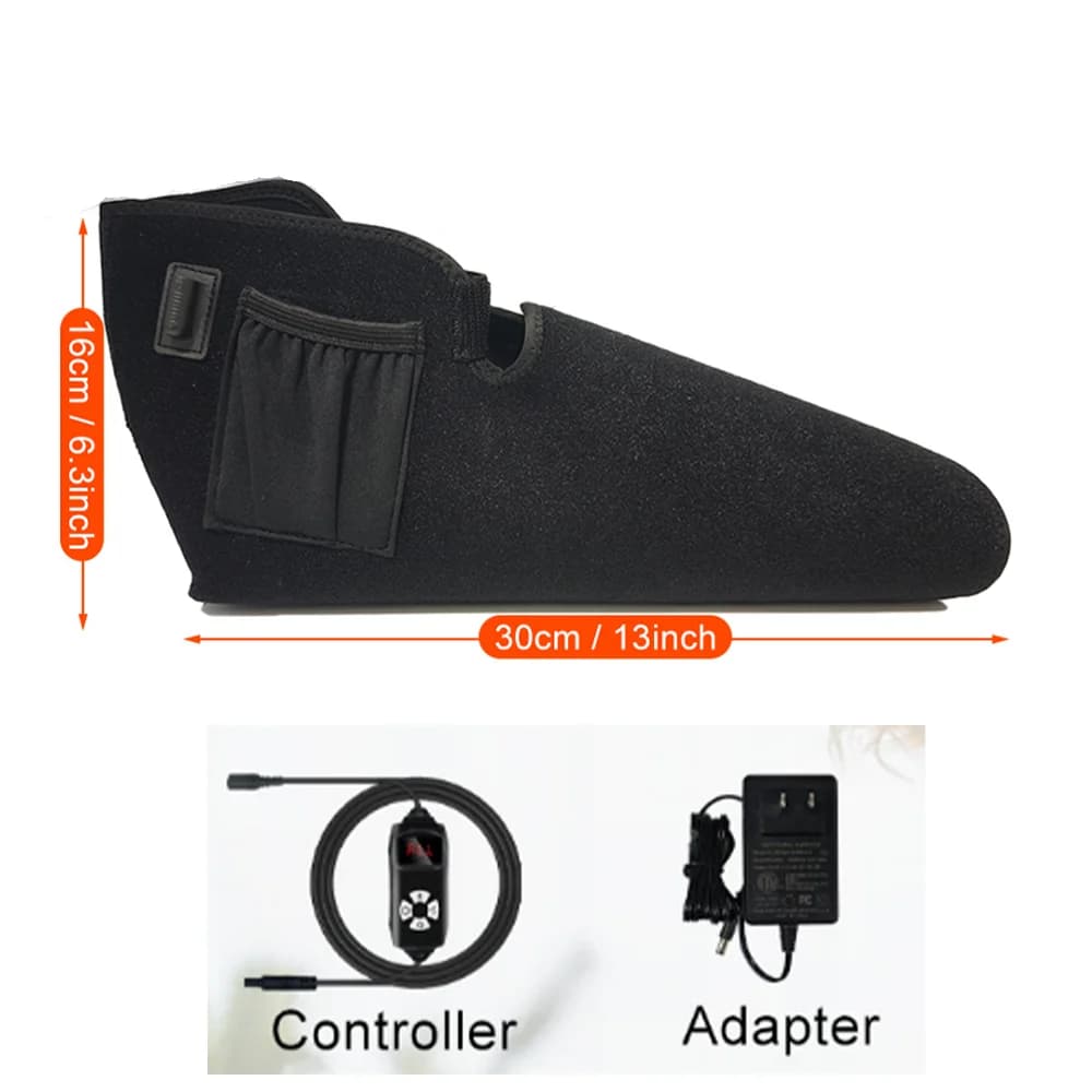 Thérapie par lumière rouge pour les pieds, chaussures de thérapie par lumière infrarouge, enveloppe 