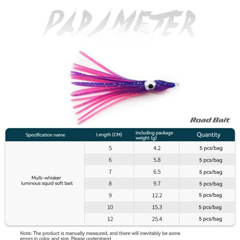 PRO BEROS-Leurres souples en silicone pour la pêche à la traîne, appâts 3D brillants pour pêcher le 