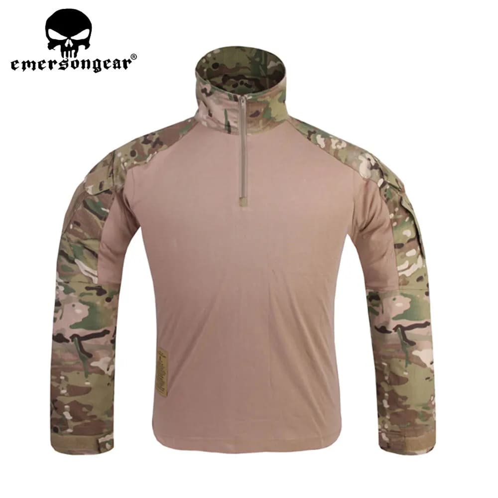 EMERbly GEAR-Uniforme de saut G3, chemise et pantalon Airsoft avec genouillères, vêtements de chasse