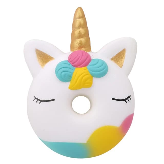Squishy dessin animé chocolat Biscuit série PU Squishies crème à montée lente parfumé Fidget Anti-St