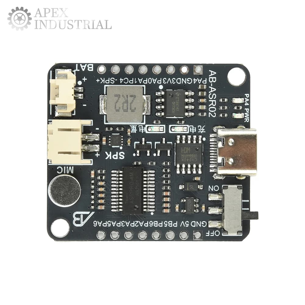 ASR PRO 3.0 Module de contrôle de reconnaissance vocale intelligente AI identification hors ligne ca