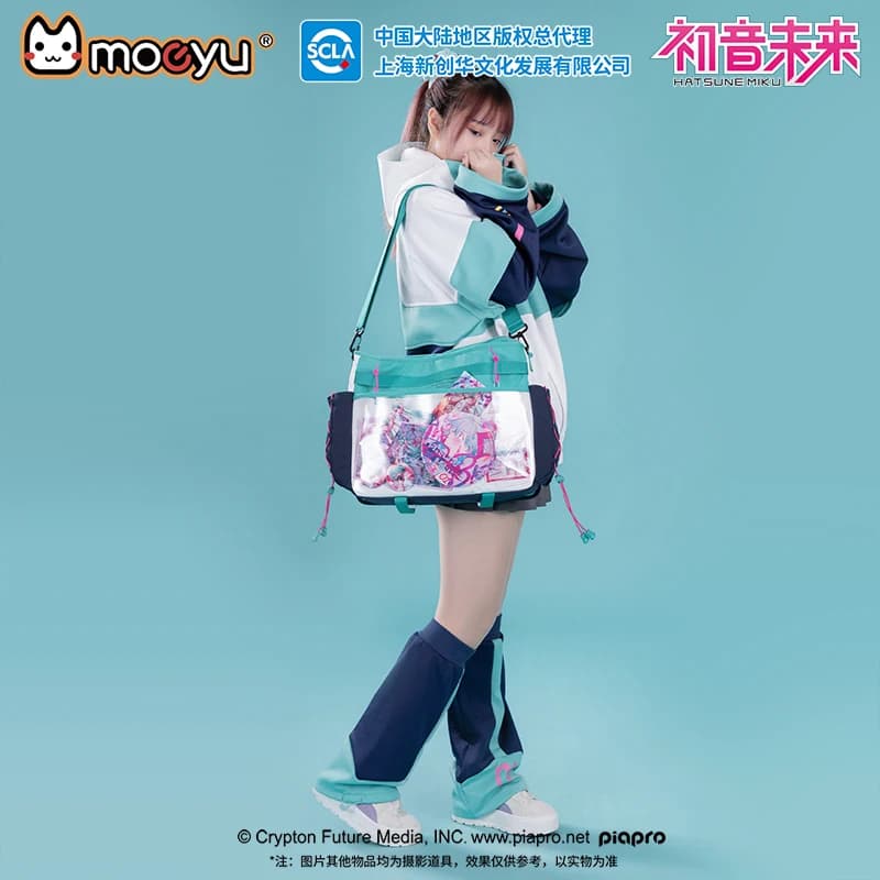 Original Moeyu femmes hommes bandoulière sac à bandoulière Miku sac à dos Vocaloid Cosplay Ita sac m