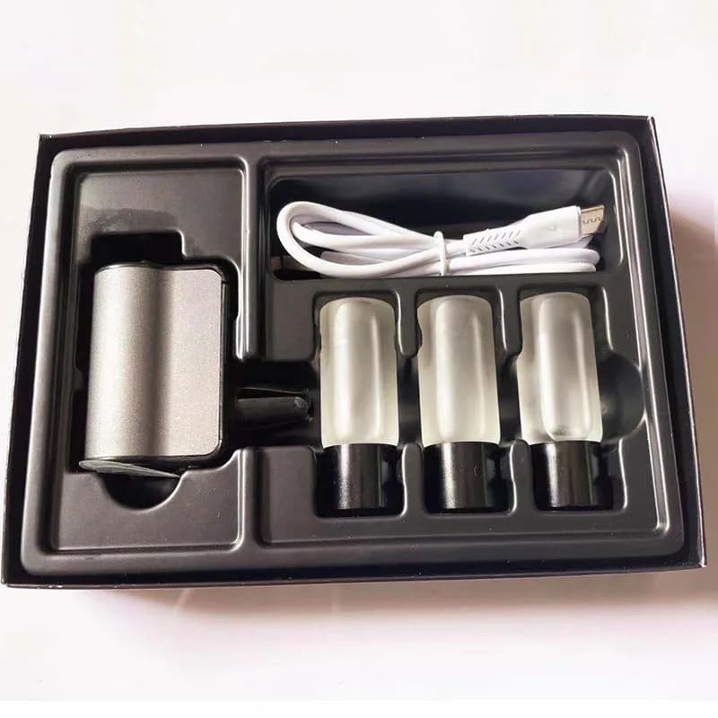 Désodorisant électrique pour voiture, diffuseur d'air automatique, arôme, ventilation de voiture, hu