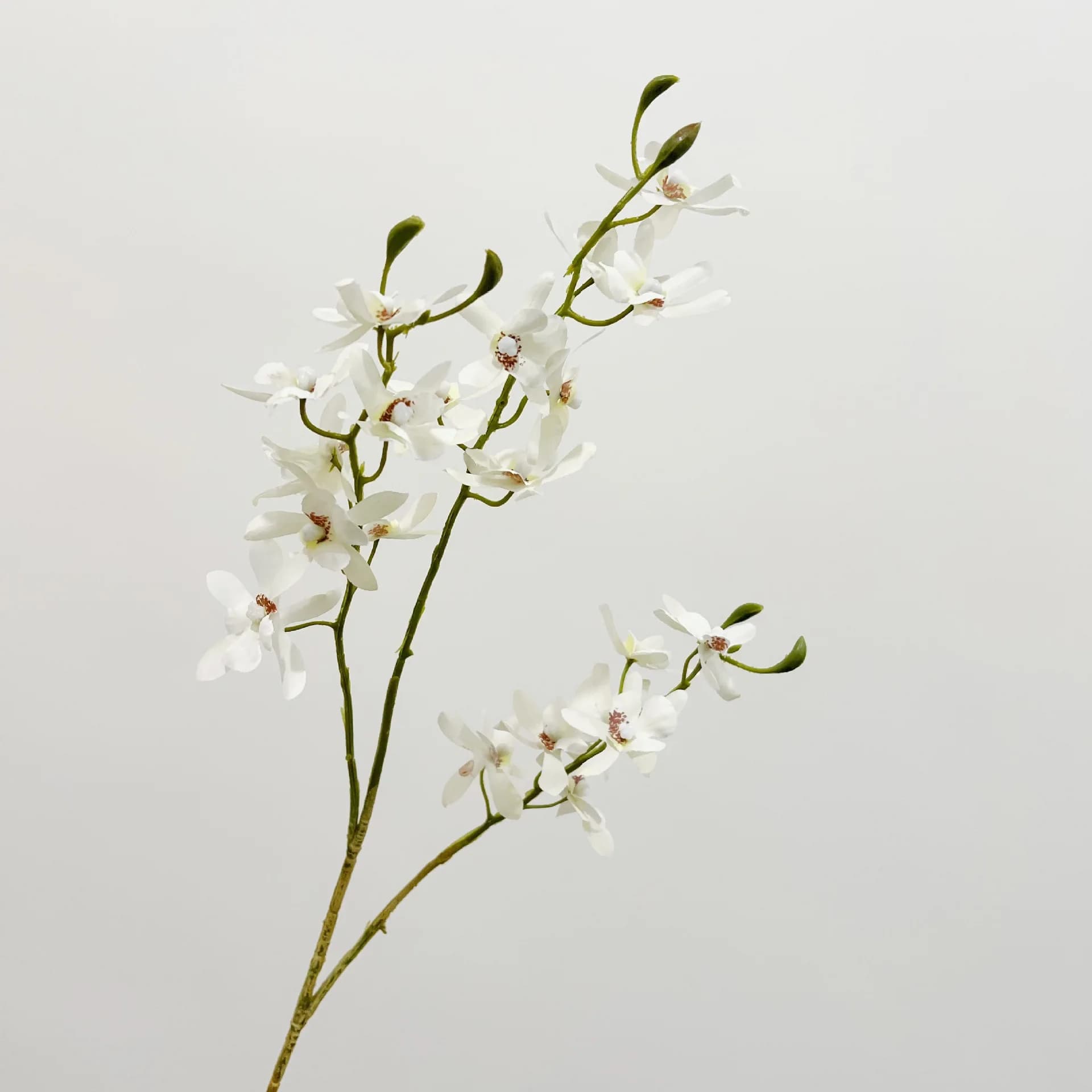 Orchidée Vanda artificielle de 28,7 pouces pour la décoration murale florale de la maison, du mariag