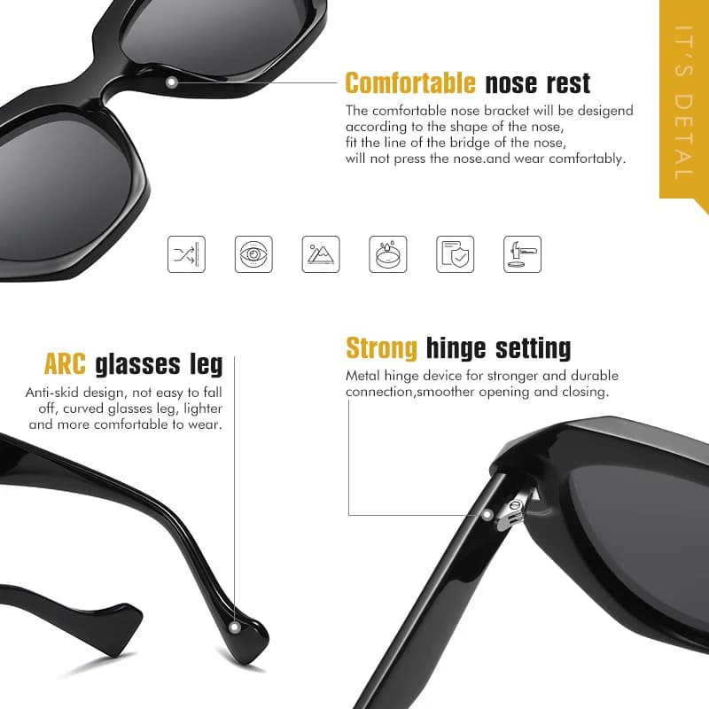 LIOUMO marque de luxe Design lunettes de soleil pour femmes polarisées mode dames dégradé lunettes A