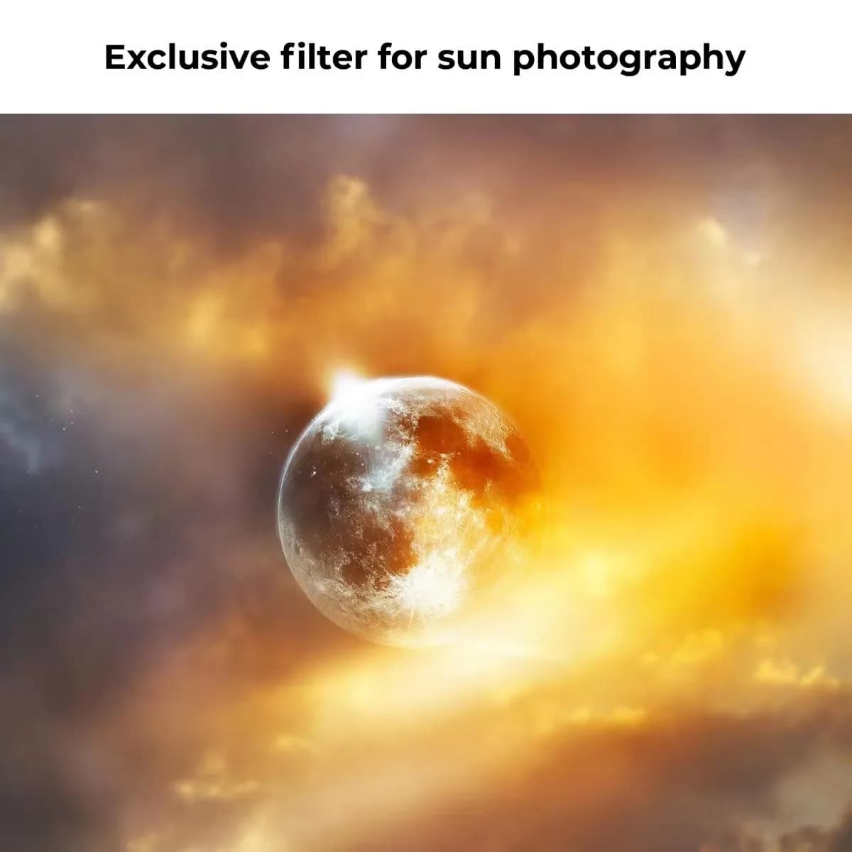 K & F ND FilterX ND100000 filtre solaire solaire éclose solaire partielle totale nd100000 transit fi