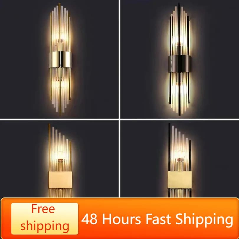 Lampes murales modernes pour chambre chevet hôtel salon applique lumières décoration fond luminaires