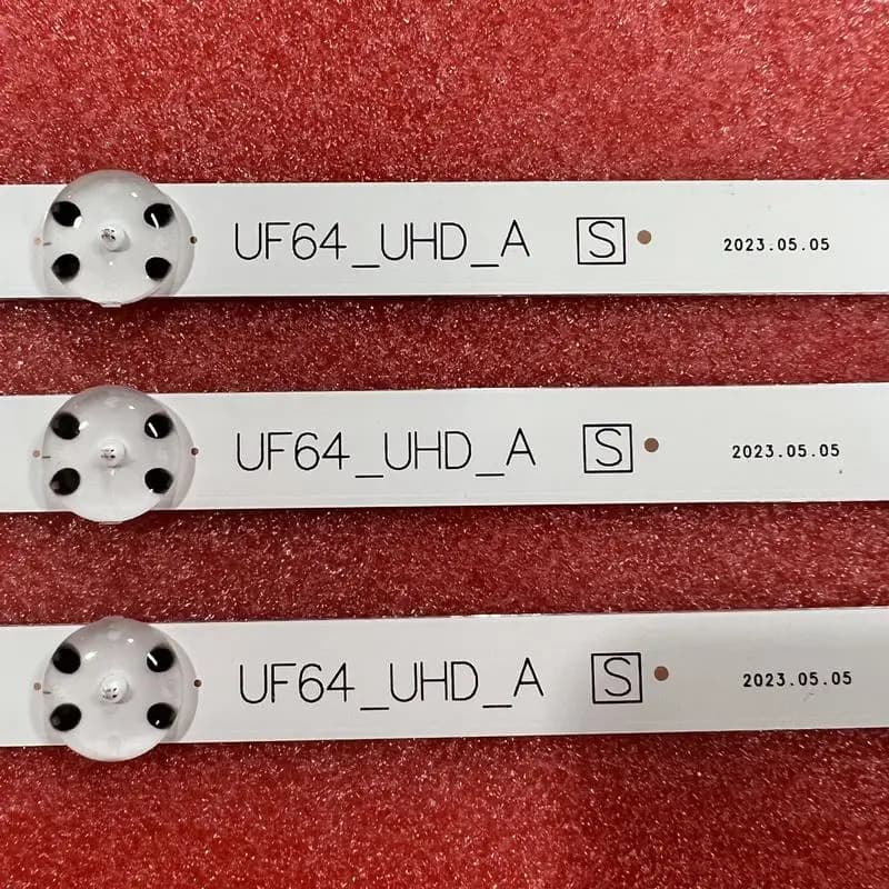 Bande de rétro-éclairage LED 8LED, 3 pièces, pour UF64_UHD_A HC430DGN-SLNX1 43UF6409 43UF6400 43UF64