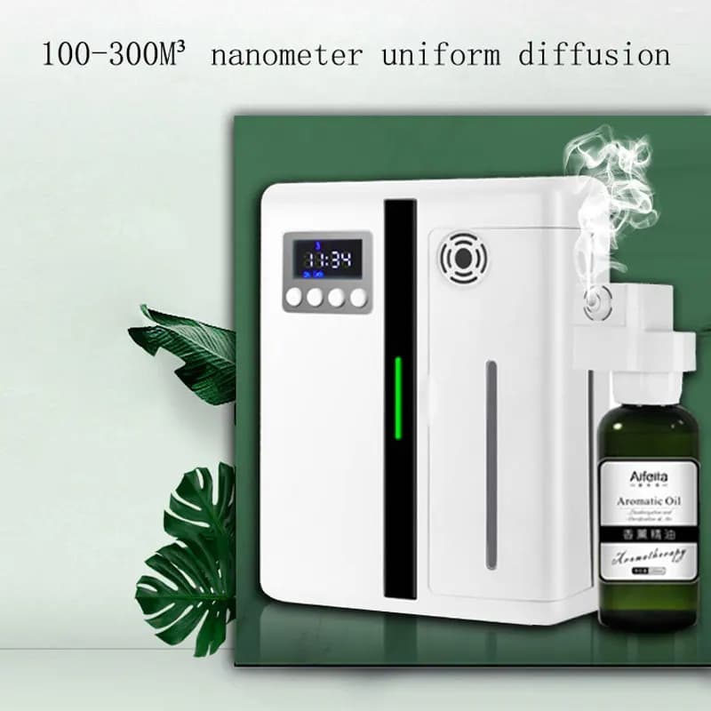 Diffuseur d'arôme mural pour Machine à parfum, 160ML, avec ventilateur à l'intérieur, pour grande su