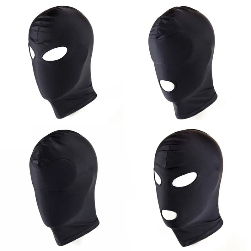 Role for Play Cagoule Chapeau 3 trous Masque ski exposé Masque complet Chapeau pour A