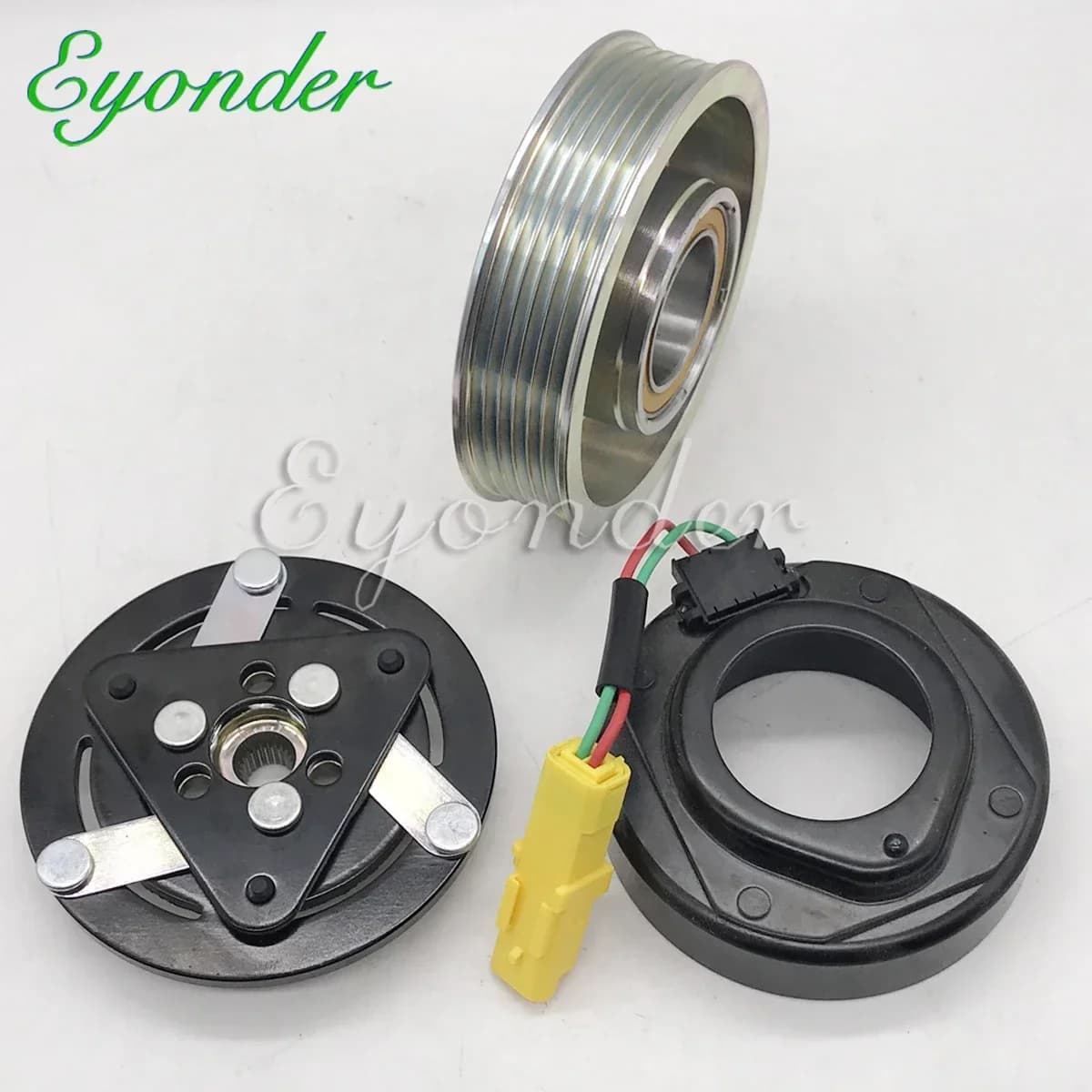 A/C compresseur poulie d'embrayage pour PEUGEOT 3008 508 5008 6453ZE 6453ZS 648757 648756 648754 648