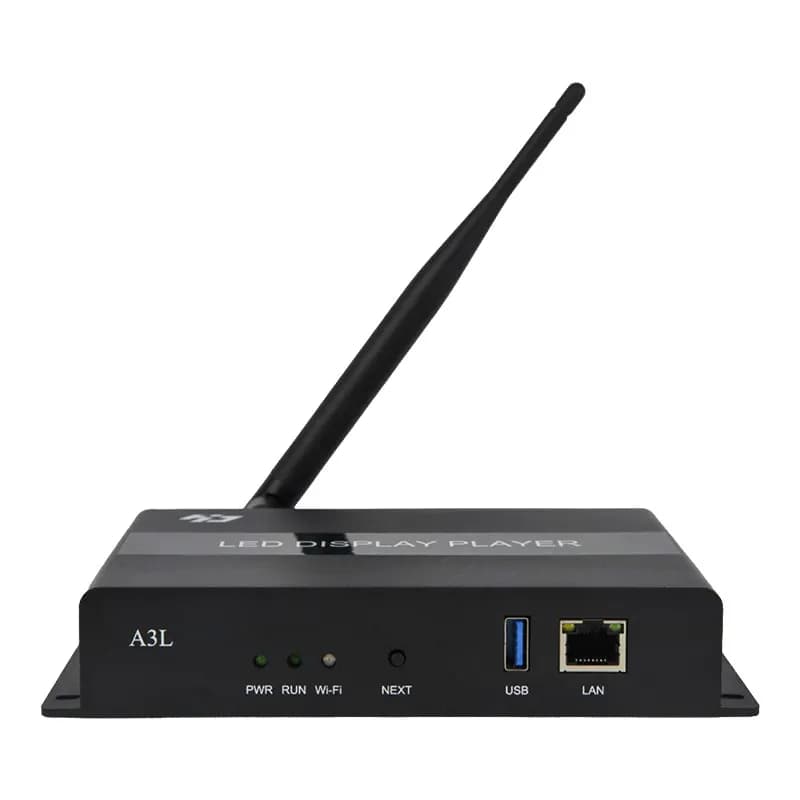 Huidu A3L Affichage LED Limitation asynaville Lecteur HD-A3L Support Téléphone portable Andrea Wirel