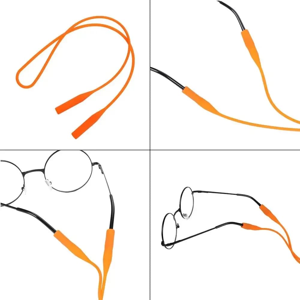 Sangle de lunettes en Silicone, chaîne de lunettes de soleil, support de cordon de sport, cordes éla