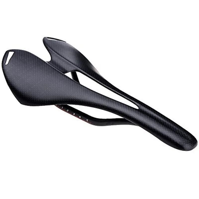 Selle de vélo entièrement en Fiber de carbone 3K, siège de vélo de route et vtt, équipement de Cycle