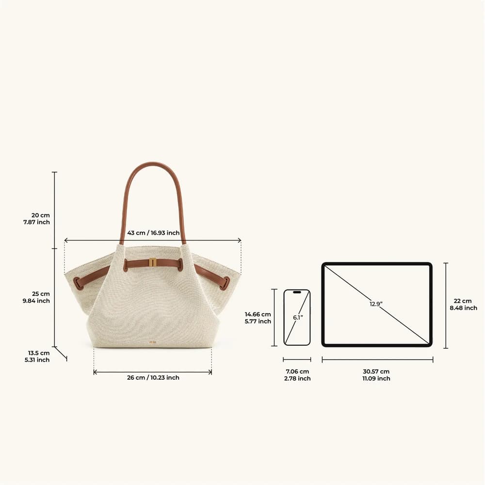 Sac à bandoulière en toile marron pour femme JW PEI, sac fourre-tout en cuir végétalien de haute qua