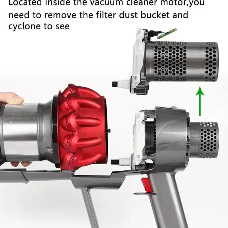 Moteur pour aspirateur à main sans fil Dyson V10, accessoires, assemblage de tête de moteur, coque d