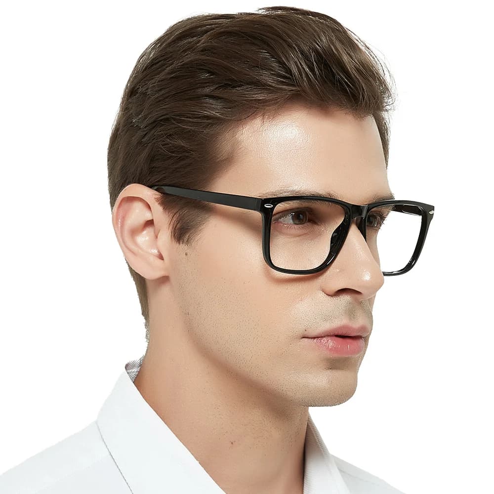 Lunettes de lecture surdimensionnées pour hommes, grandes lunettes carrées presbytes, lecture à gran