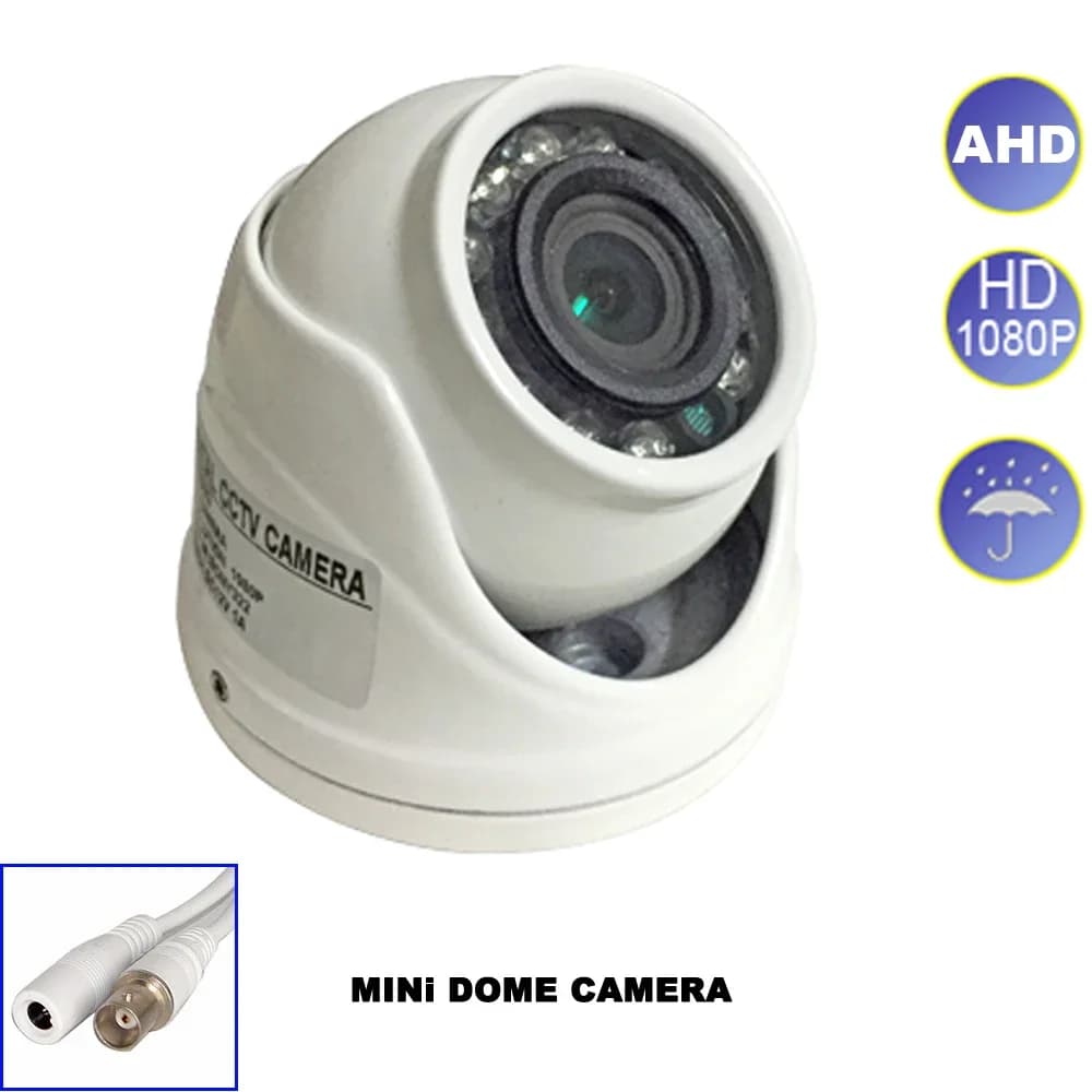 Caméra de Surveillance 2.8mm, boîtier métallique grand Angle AHD 5mp 1080p, Mini dôme IR, caméra int