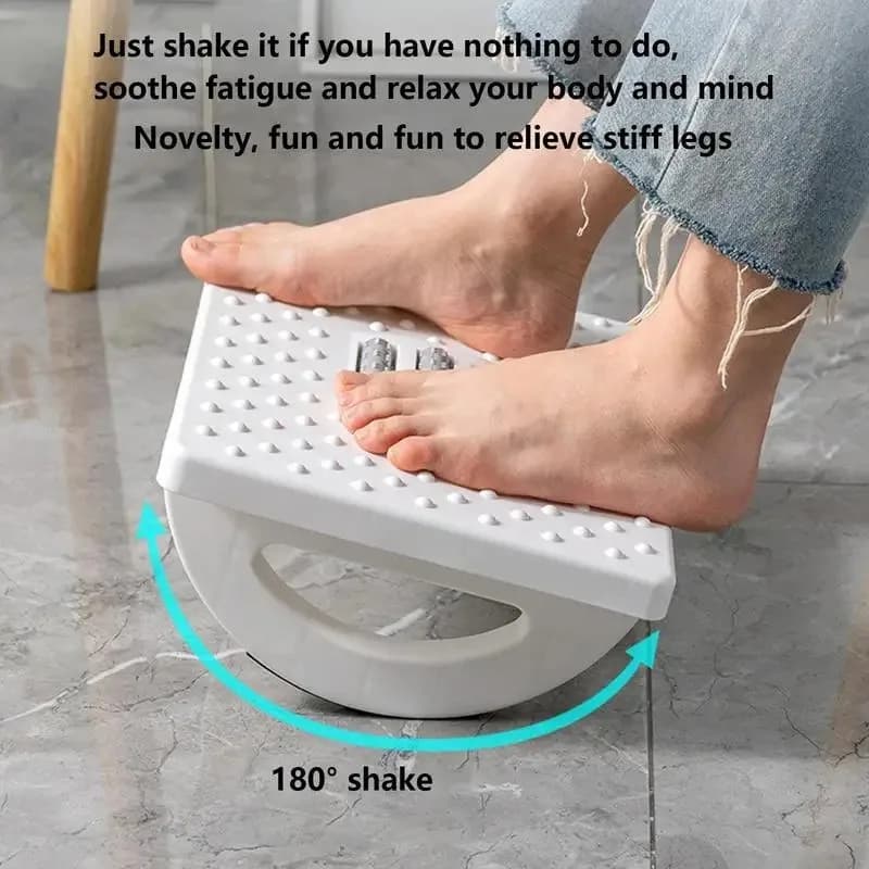 Repose-pieds portable sous le bureau, tabouret ergonomique avec rouleaux de massage, repose-pieds po