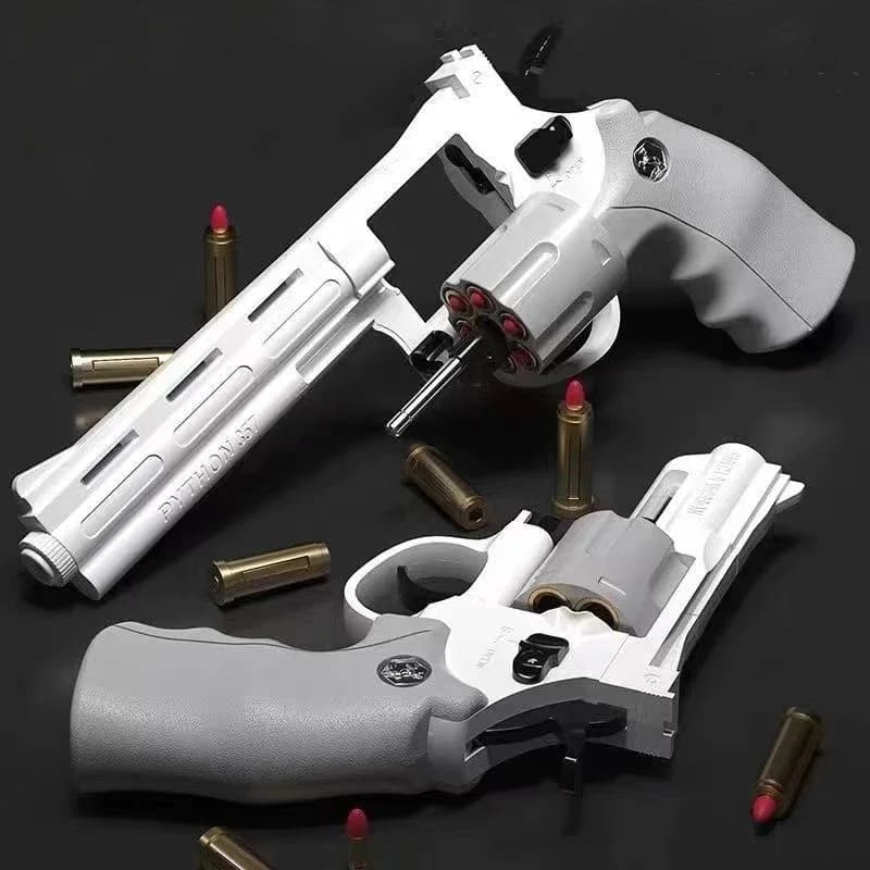 Pistolet lanceur de Revolver ZP5 357, à tir continu, balle de fléchettes souple, jouet CS, arme de j