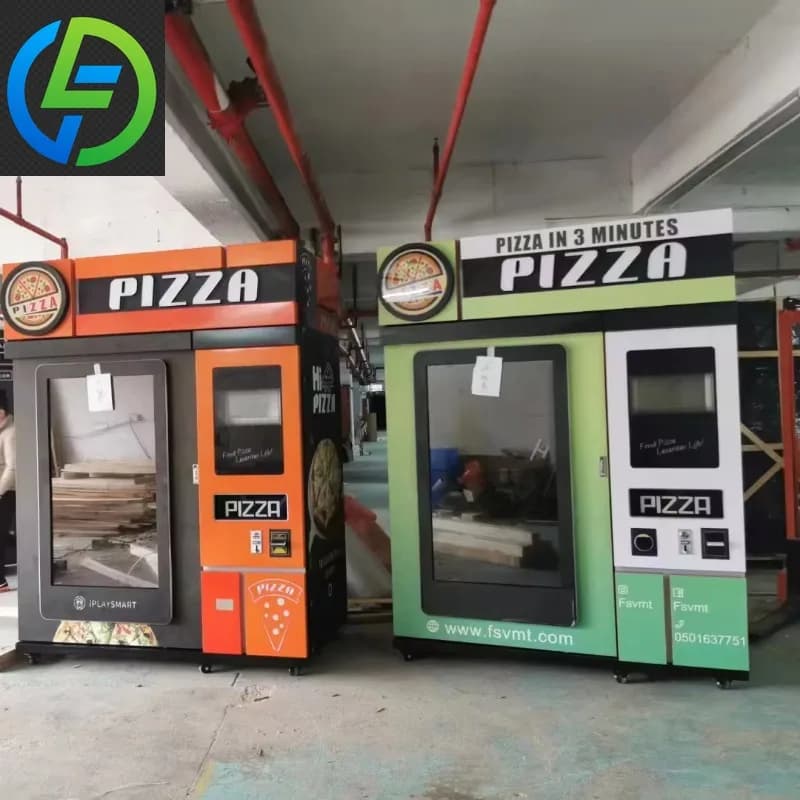 Distributeur automatique de pizzas personnalisé 2025, machine à pizzas entièrement automatique, dist