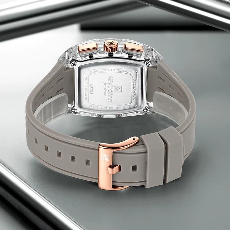 Nouveau NAVIFORCE hommes montres multifonctions à Quartz mode sport chronographe 5ATM étanche bracel