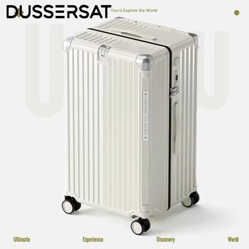 Valise de voyage de grande capacité, boîte d'enregistrement avec mot de passe, boîte à chariot de 20