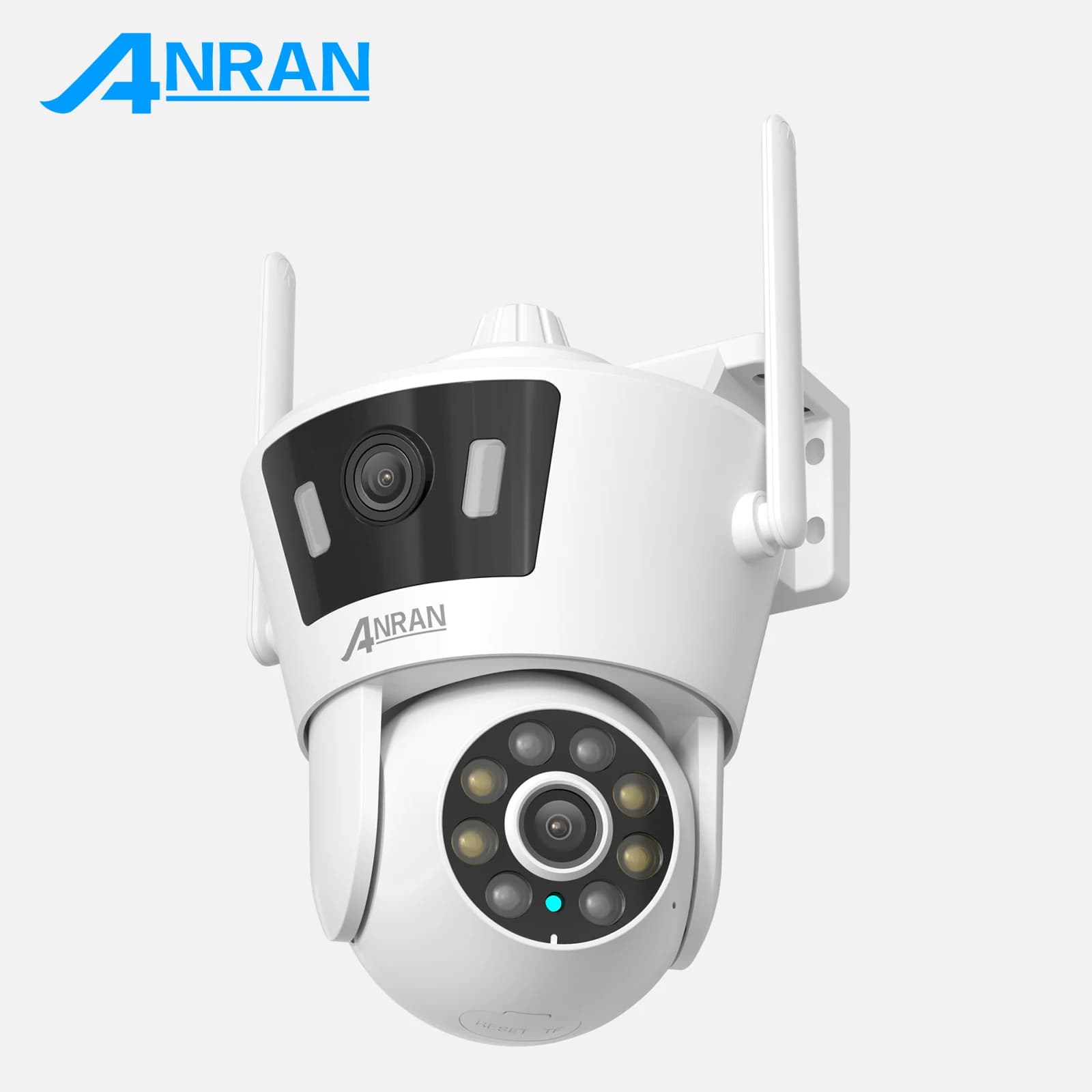 ANRAN 2K Surveillance Wifi caméra extérieure sans fil PTZ sécurité IP caméra détection de mouvement 