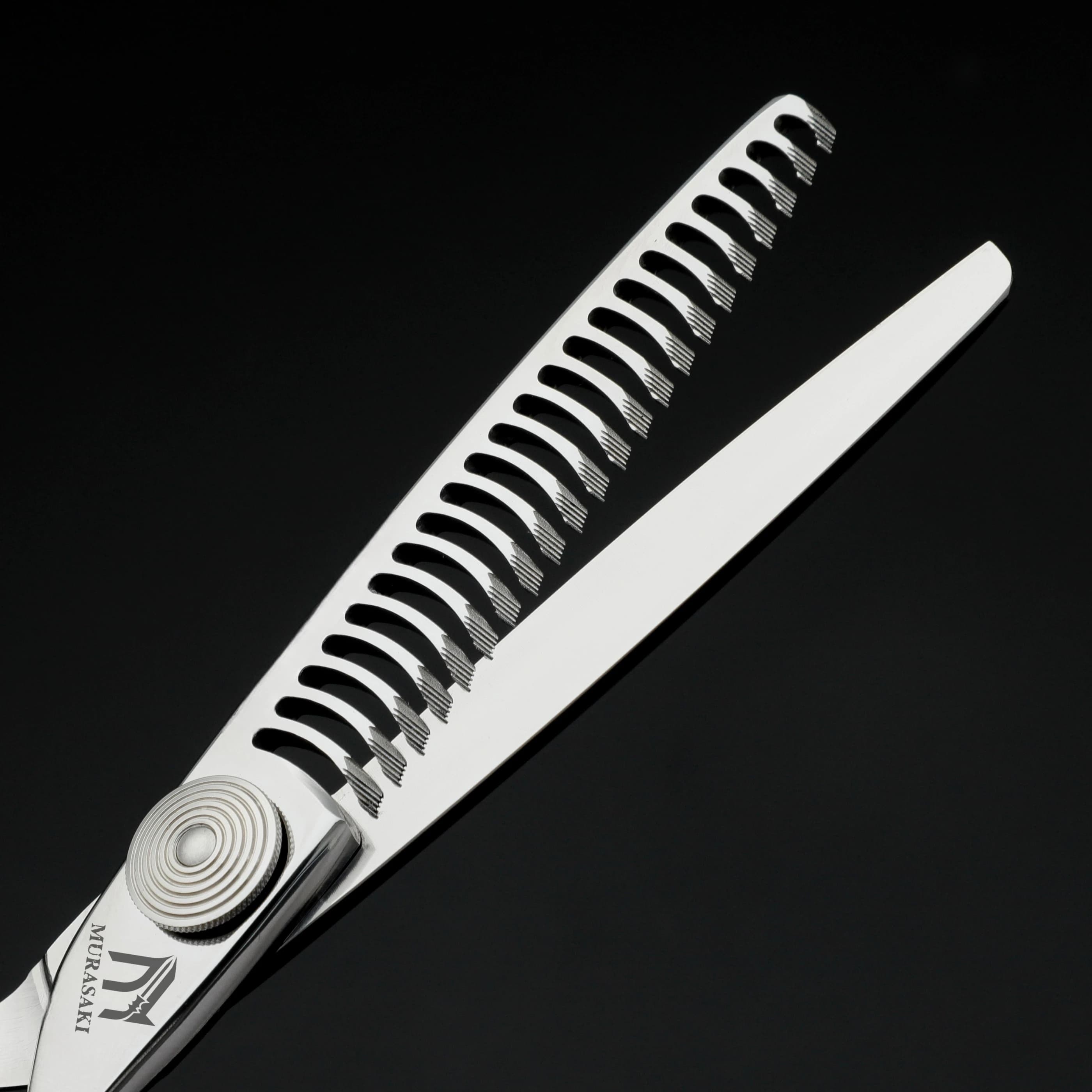 Ciseaux de barbier professionnels de 6.0 pouces, ciseaux amincissants pour cheveux à technologie CNC