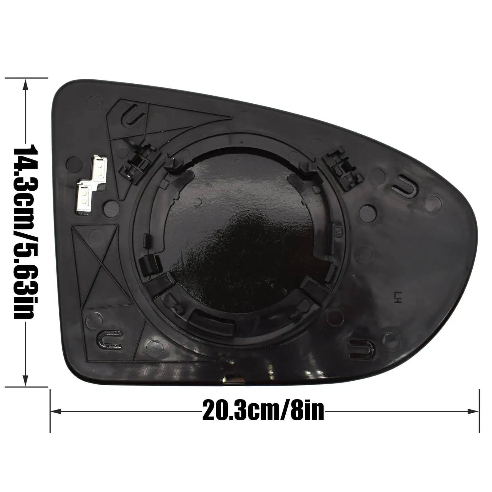 Pour Nissan Qashqai + 2/Dualis J10 Dci 2007 - 2014 paire gauche droite porte côté aile miroir verre 
