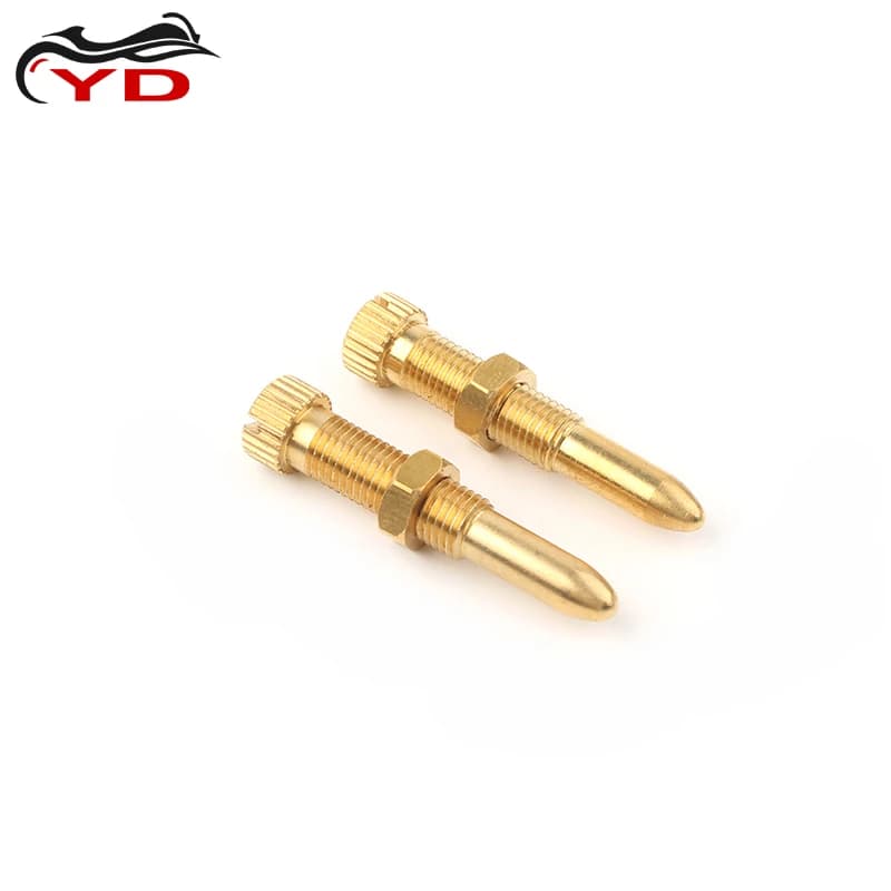 Vis de réglage de ralenti pour moto, 2 pièces, pour Yamaha Banshee YFZ 350 / Blaster 200 YFS200 1988