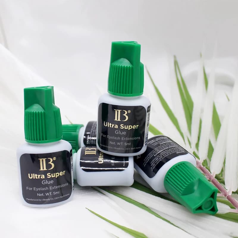 Colle IB Ultra Super originale coréenne pour Extensions de cils, 5ml, professionnelle, capuchon vert