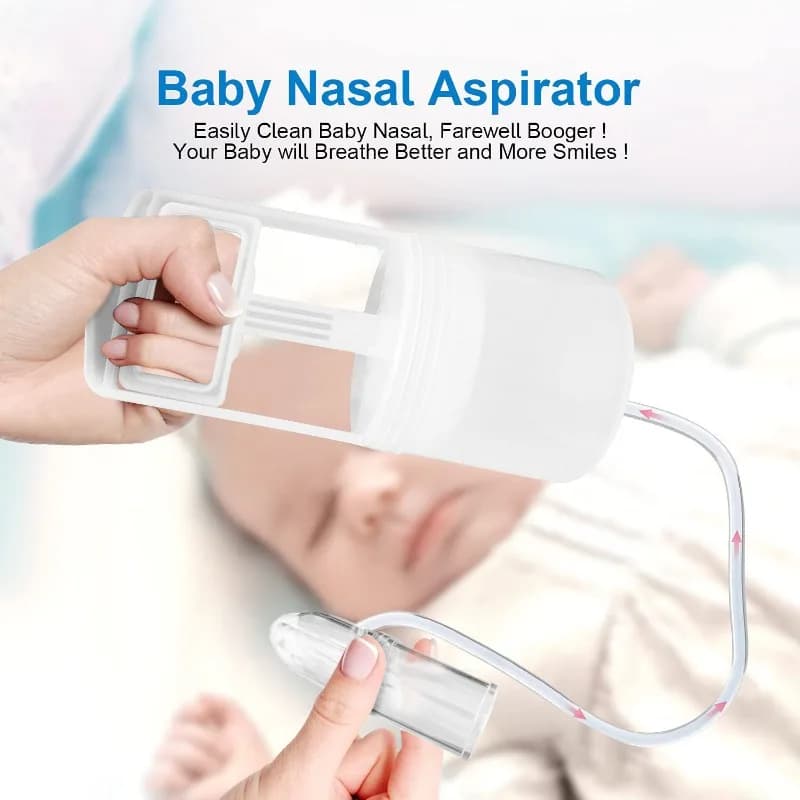 Aspirateur nasal pour bébé, pompe manuelle puissante, aspirateur nasal silencieux, aspirateur nasal 