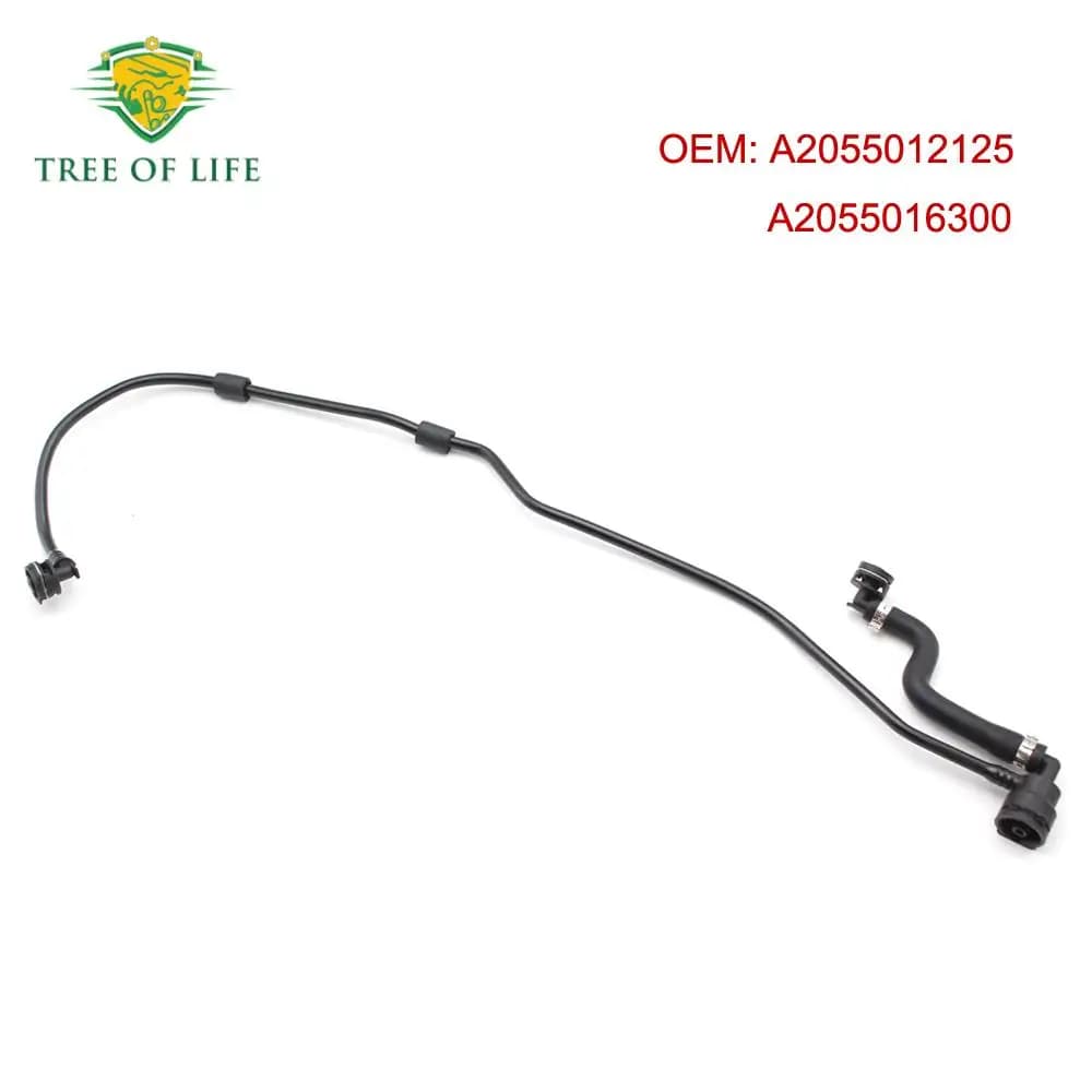 A 2055012125   Ligne de ventilation d'extension de liquide de refroidissement droite, pour Mercedes-