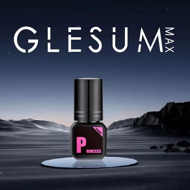 Glesum 5 bouteilles de colle princesse pour extensions de cils, faites-le vous-même, 5 ml, séchage r