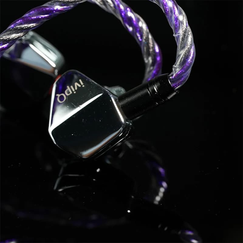 IvipQ-335 IEM HIFI Multi-ConEventsauna câble de téléphone câble de mise à niveau avec mini XLR/A2DC/