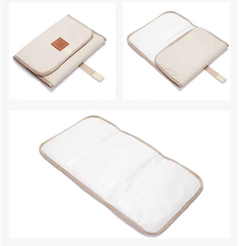 Tapis à langer imperméable à l'eau, tapis de jeu pour bébé, Portable, pliable, lavable, Compact, voy