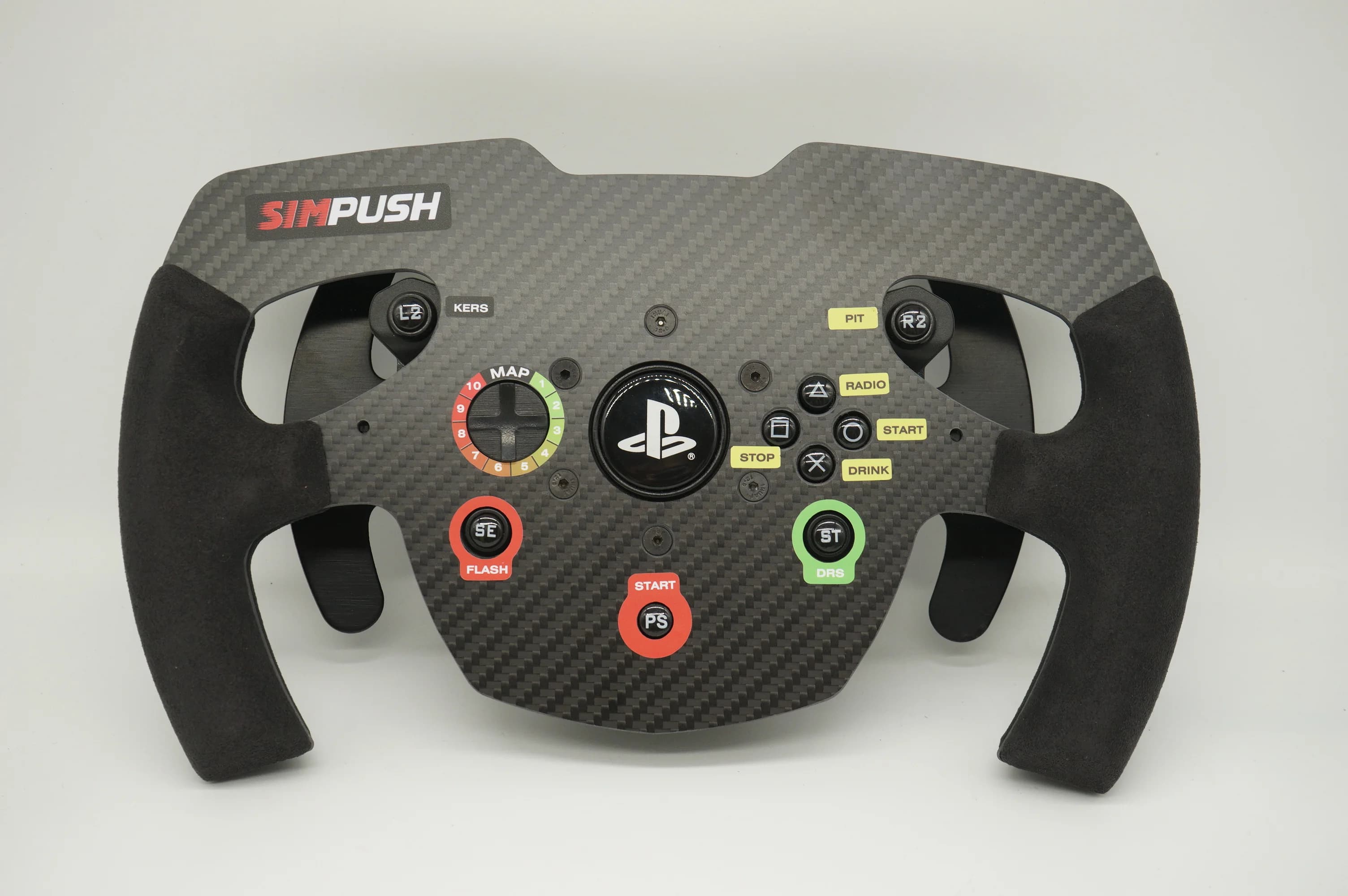 SIMPUSH-MOD de roue de course SIM F1 GT3, SIMRACING pour Thrustmaster T300RS T300, observateur