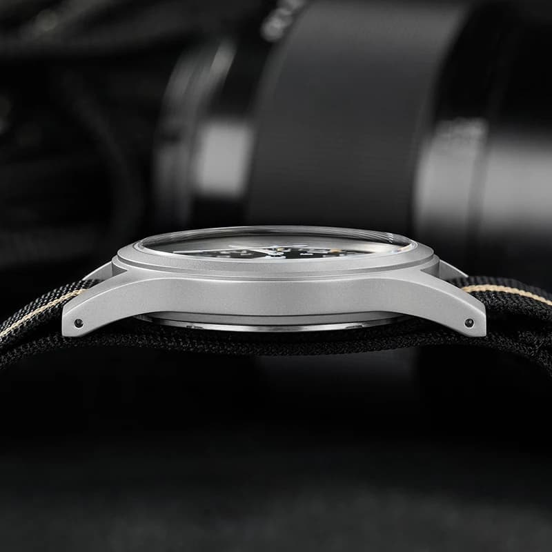 Militado ML05 38mm montre à Quartz mis5 2035/Ronda 515 mouvement montres bombé saphir cristal lumine
