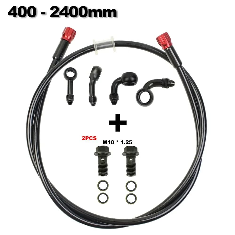 Tube de tuyau d'embrayage de frein hydraulique universel en acier pour moto M10, pour Dirt Bike, ATV