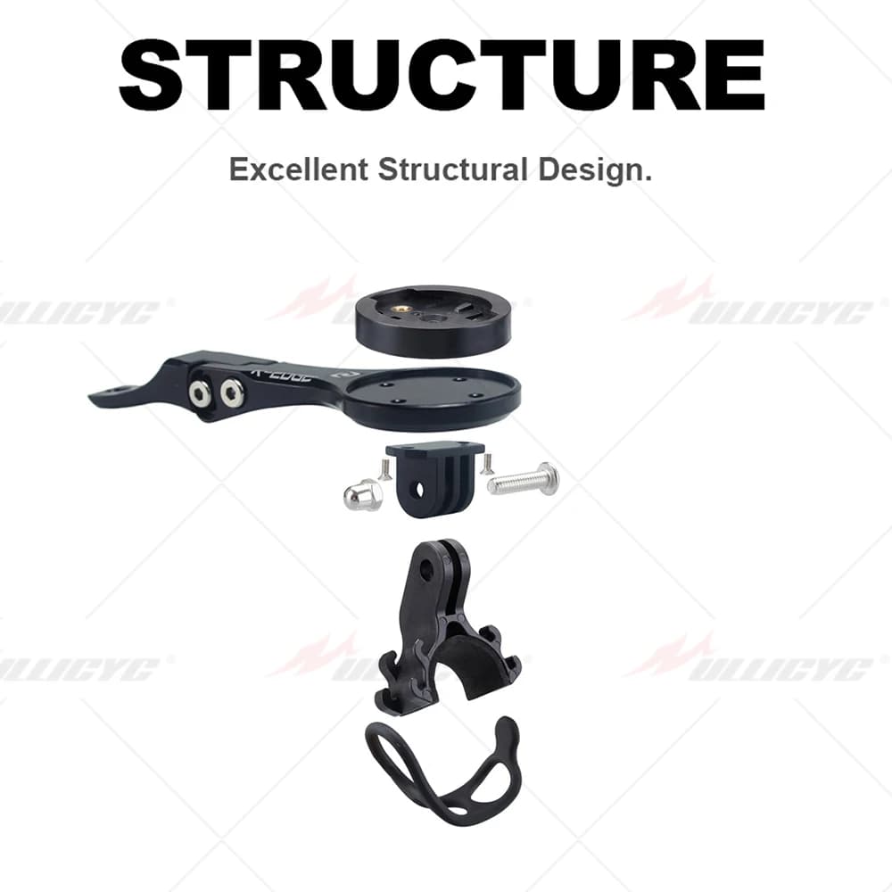 SYNCROS-Guidon intégré pour ordinateur RC, support de route, GPS, Garmin, Bryton, Wahoo, prompt ket 