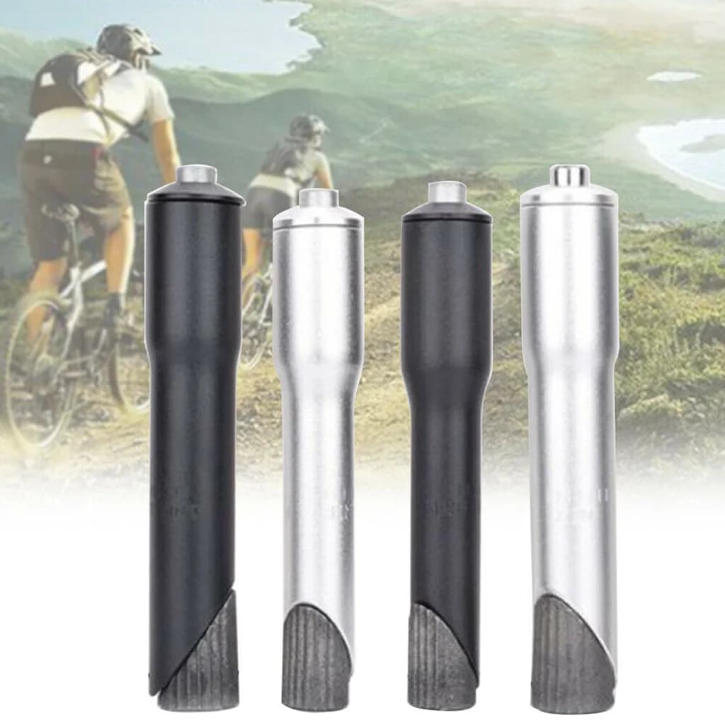 Adaptateur d'élévation de tige de vélo en alliage d'aluminium 1 1/8 'φ 22.2mm 25.4mm 160mm, prolonga