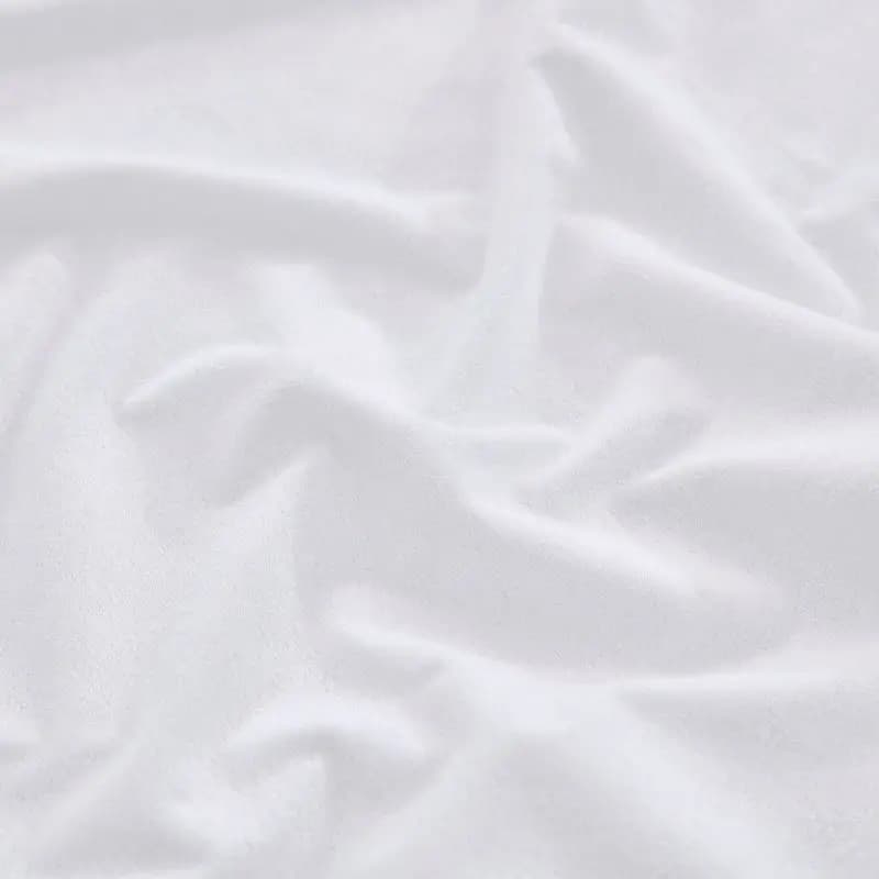 Drap-housse imperméable avec bande élastique, protège-matelas, housse anti-brûlure, simple, double, 